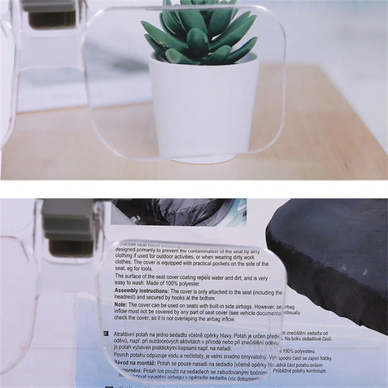 2x Clip-On Flip-Up Magnifying Glasses – Eyeglass Loupe