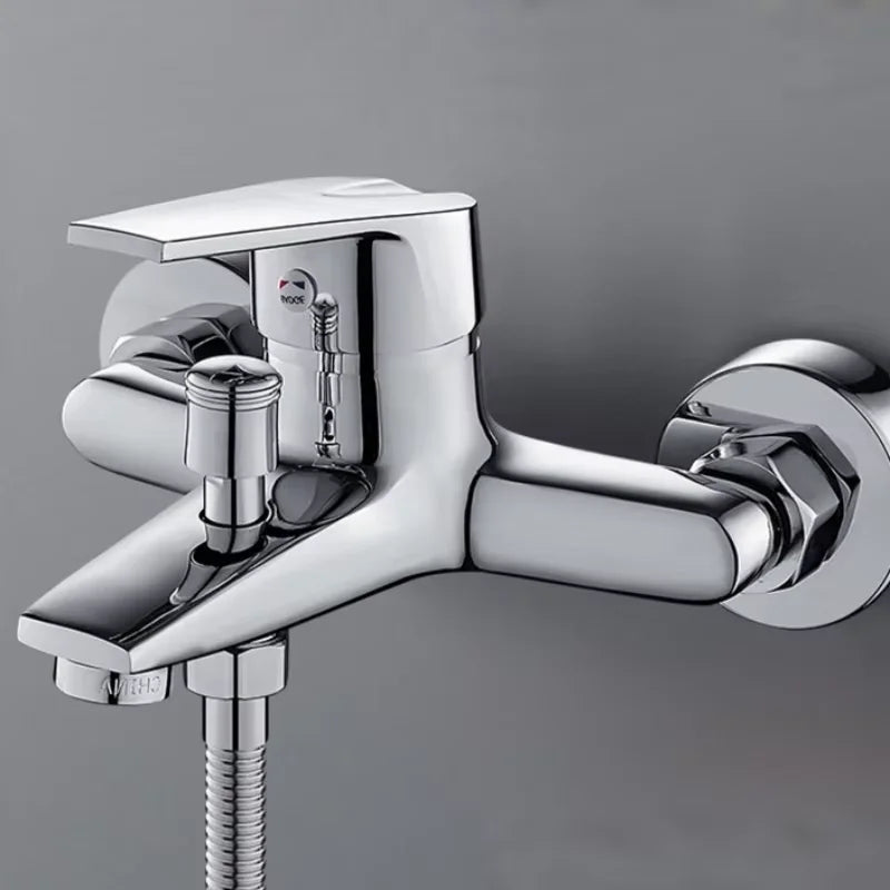 Wall Mounted Shower Faucet Hot Cold Mixing Valve | YANKE