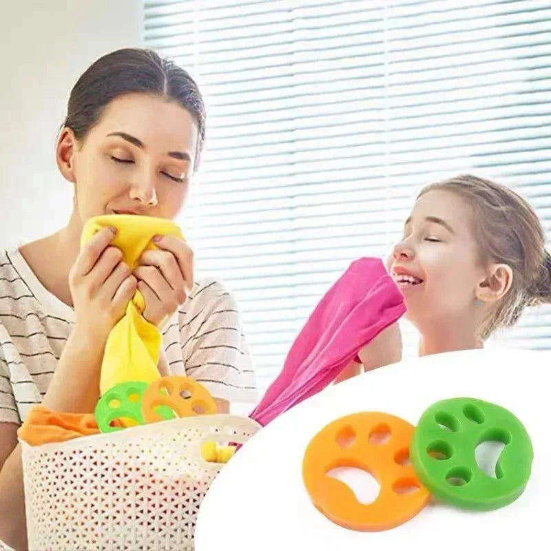 Silicone Pet Hair & Lint Remover Laundry Ball – 1 or 2 Pack