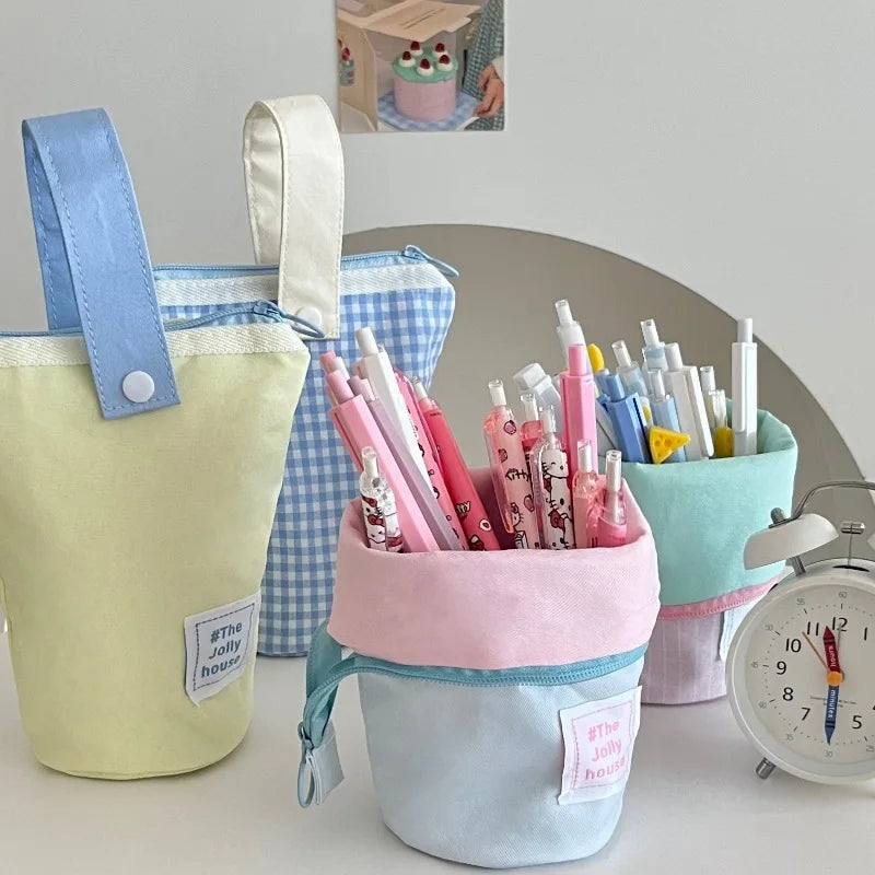 High-value Pen Holder Pencil Case Japanese Ins Boys Girls School