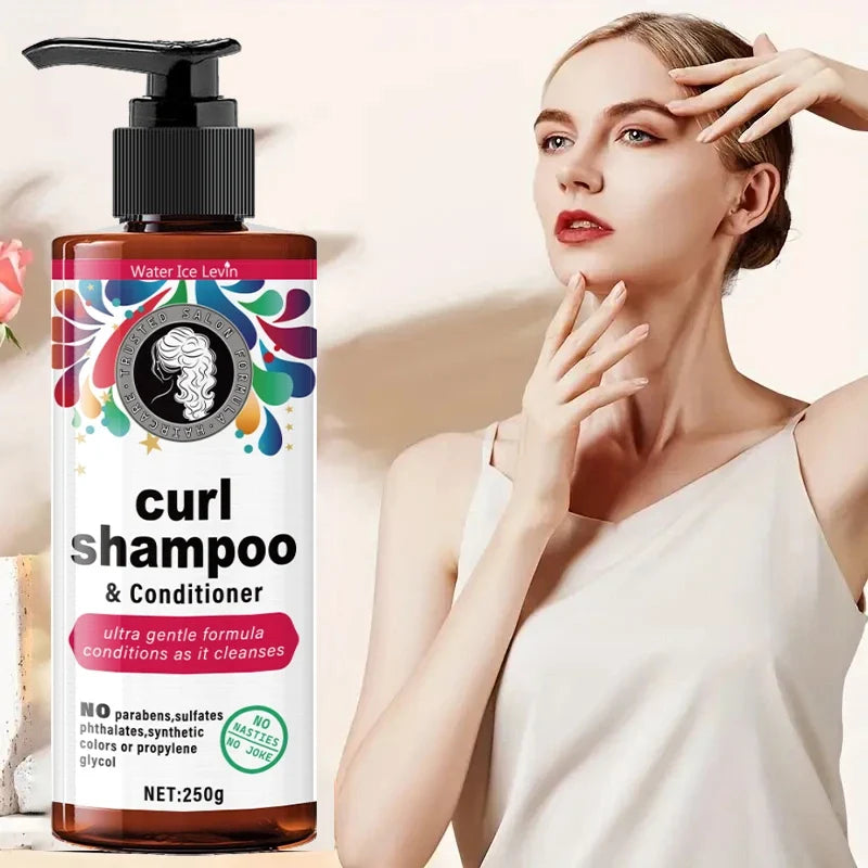 Curly Hair Shampoo & Conditioner 250g – Glycerin Moisture