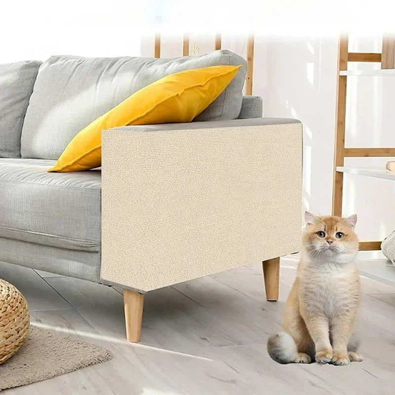 Self-Adhesive Cat Scratch Mat – Furniture Protector Pad