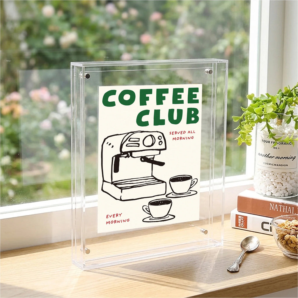 Acrylic Photo Frame Square & Rectangle | Wall Décor Picture Frame