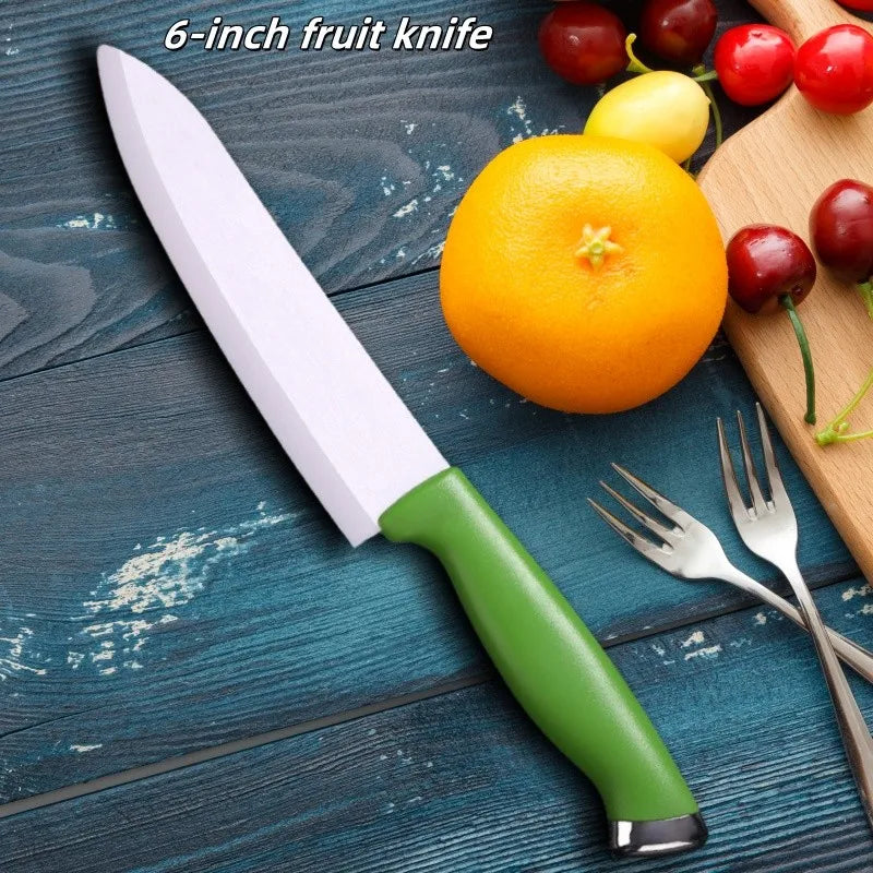 Ceramic Knife Set – 4, 5 & 6 Inch White Blade Kitchen Knives