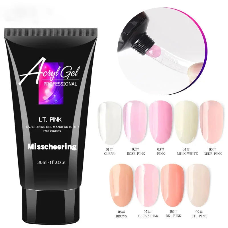 Poly Nail Extension Builder Gel UV/LED – 15ml & 30ml
