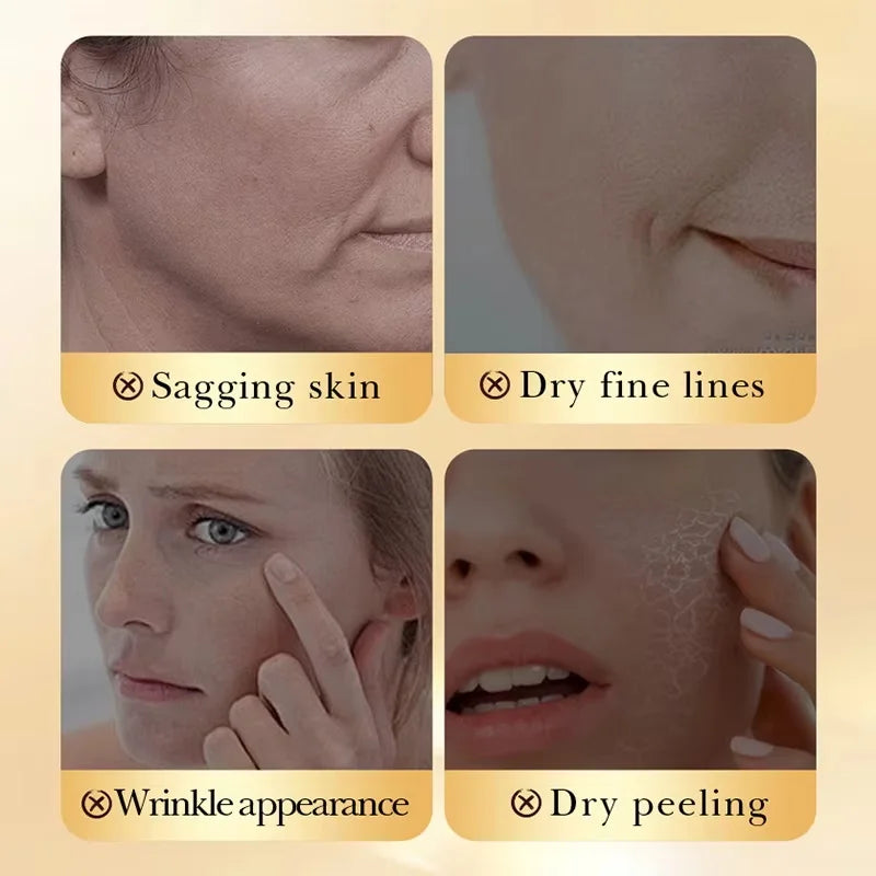 SADOER 24K Gold Collagen Face Mask – Firming & Hydrating