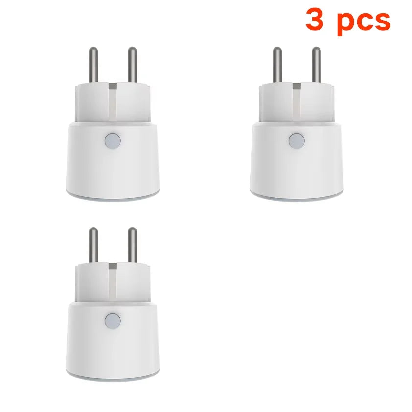 TUYA Smart Plug Matter Wi-fi Socket 16A Timer Outlet Power Monitor