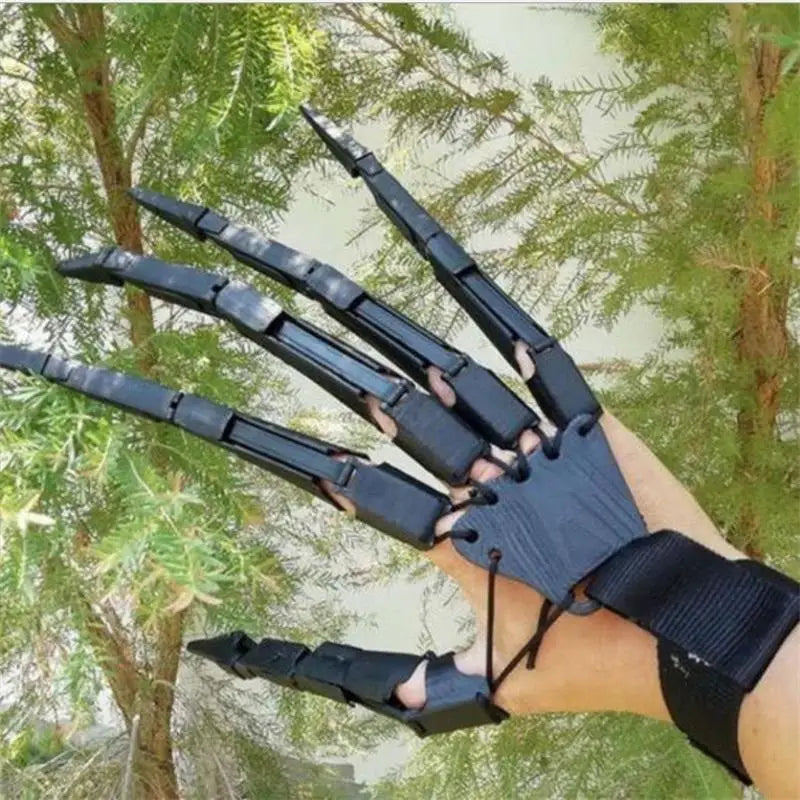 Halloween Articulated Skeleton Fingers Realistic Horror Ghost Claw