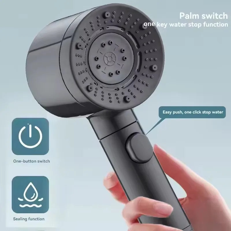 7-Spray High-Pressure Filtered Handheld Shower Head | Water Saving
