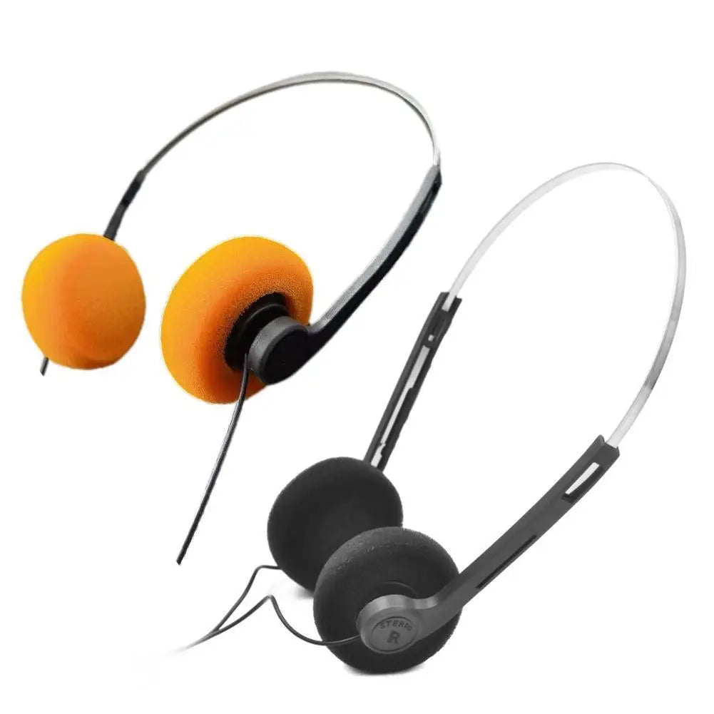 GRWIBEOU Retro Vintage Wired Headphones – HiFi Noise Isolating