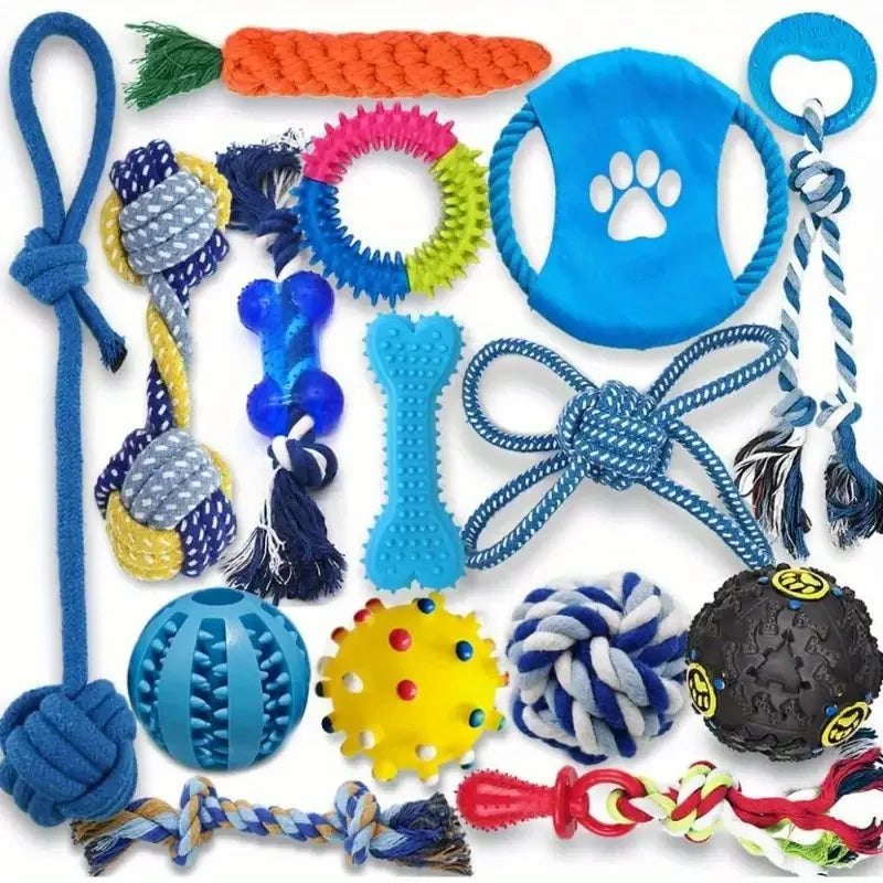 Dog Toys Aggressive Chewers Durable Rope Tug-of-war Chew Sticks