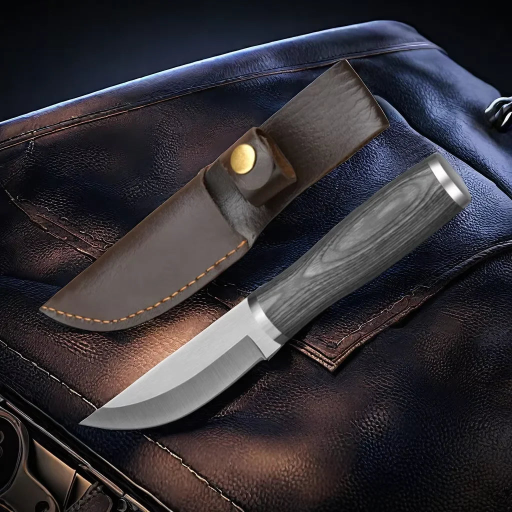 2-Piece Camping Boning Knife Set – 5Cr15 Steel & Rosewood