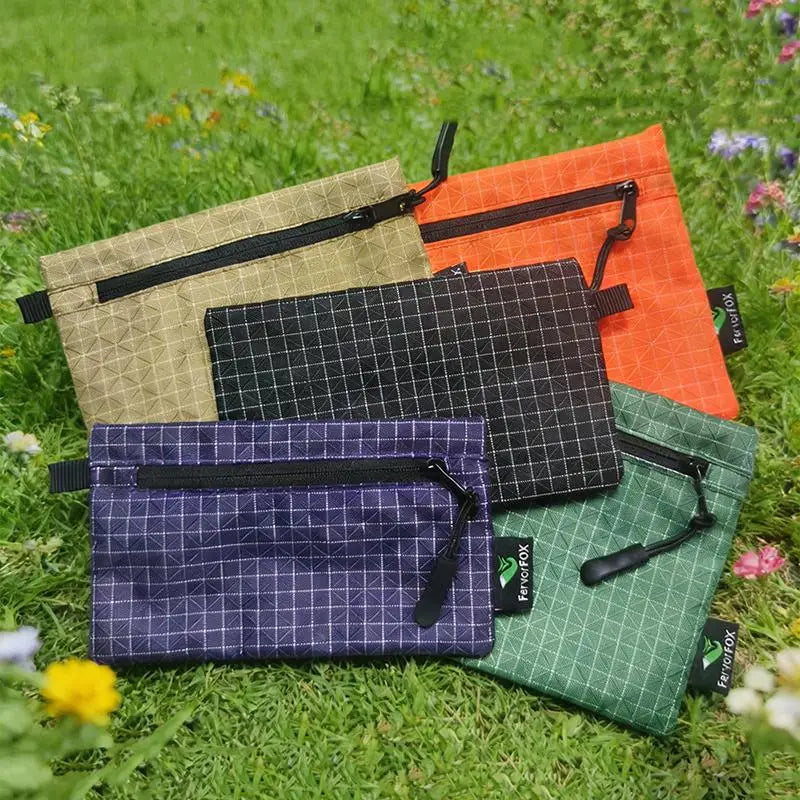 Waterproof Zipper Outdoor Pouch – Keys, Cards & Coins Bag