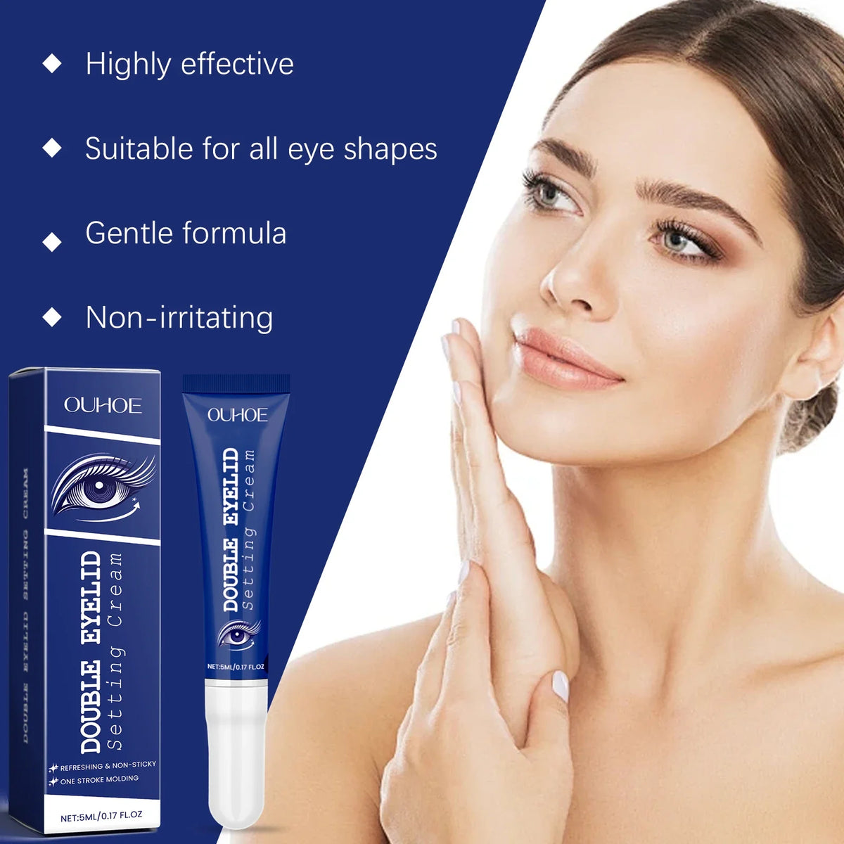 Double Eyelid Shaping Cream – Waterproof & Long-Lasting