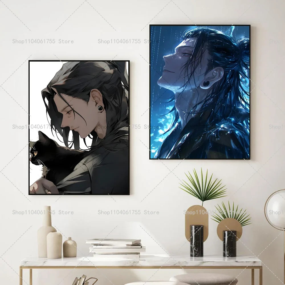 Jujutsu Kaisen Geto Suguru Poster – Waterproof Wall Sticker