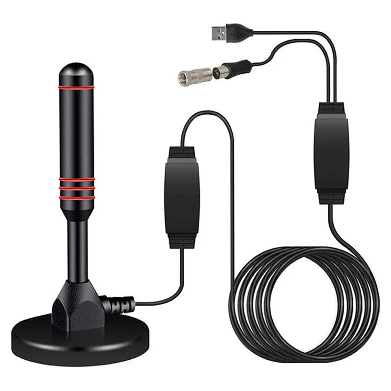 DTMB Digital TV Antenna – 4K HD Amplified Suction Cup Receiver