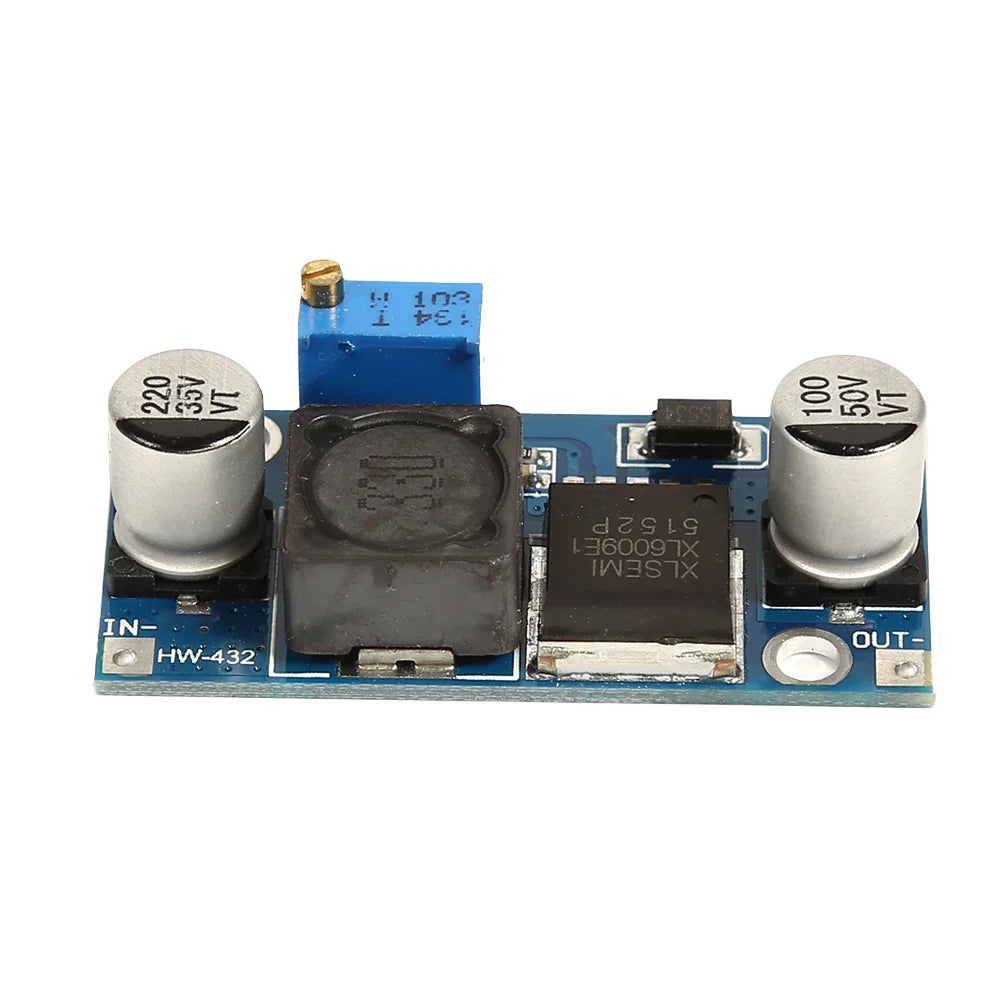 XL6009 DC-DC Boost Step-Up Power Module 3–32V to 5–35V