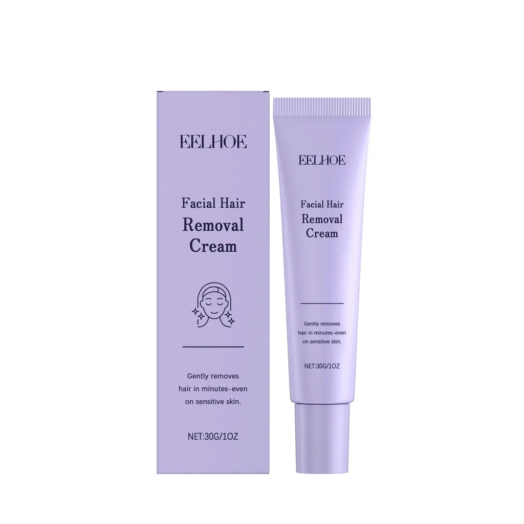 EELHOE Facial Hair Removal Cream – Painless & Gentle