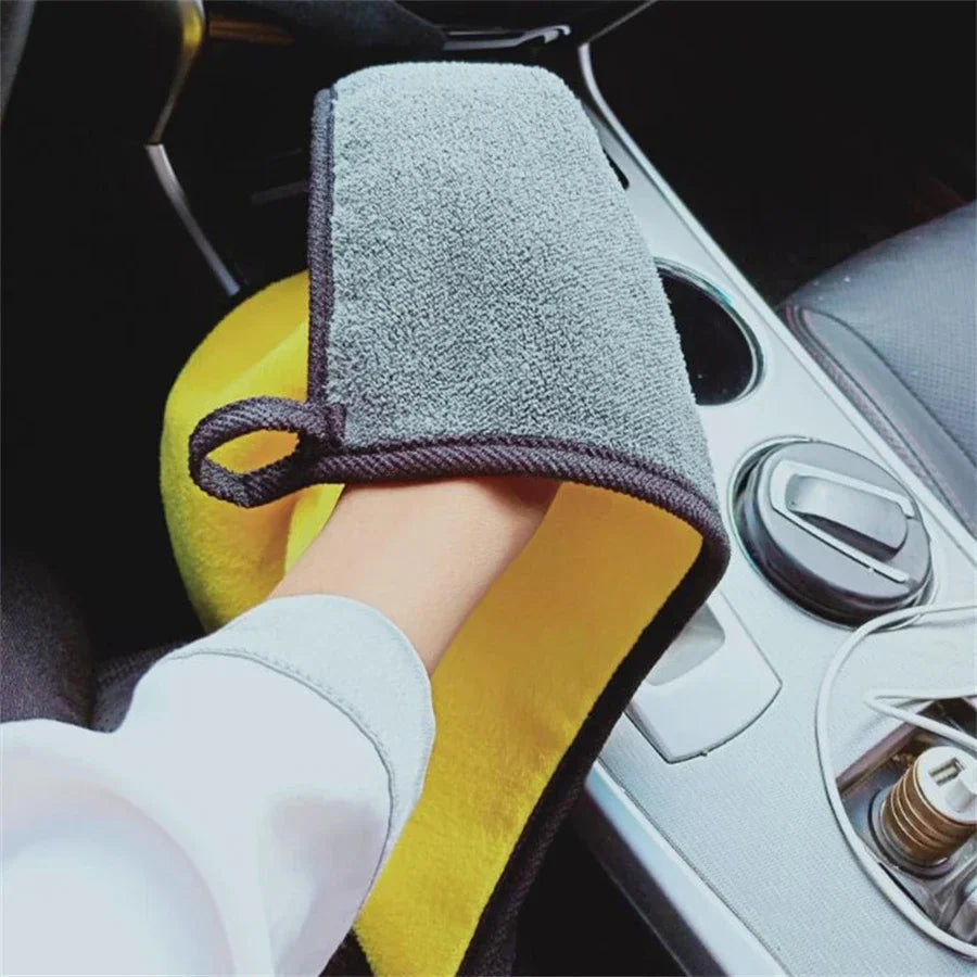 5-Pack Microfiber Car Wash Drying Towels – Auto Detailing