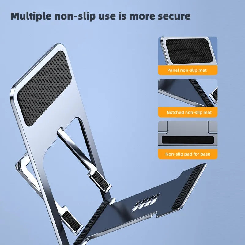 Adjustable Foldable Phone & Tablet Stand – iPhone, iPad & More