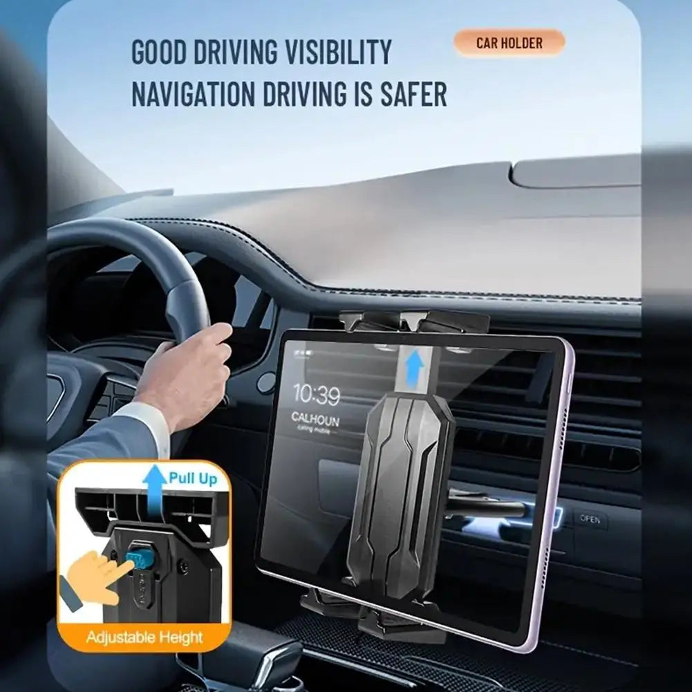 Universal Car CD Slot Phone & Tablet Mount – 360° Holder