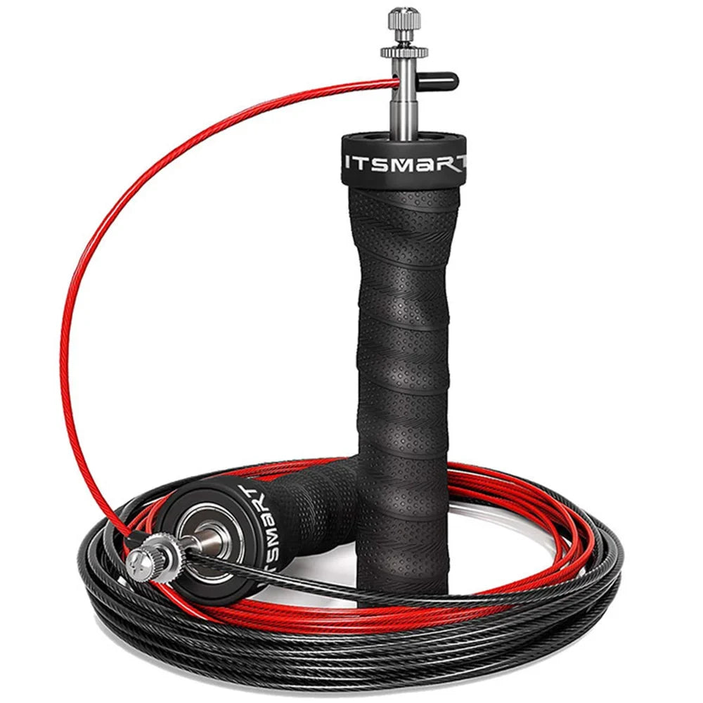Professional Steel Wire Speed Jump Rope – Carbon Steel Bearings