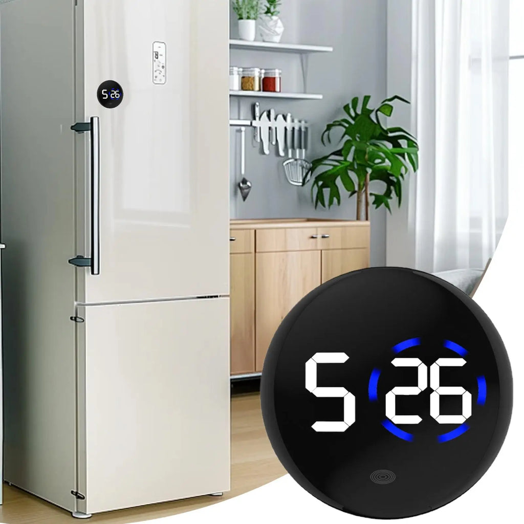 Mini LED Digital Car Clock | Dashboard, Fridge, RV & Travel