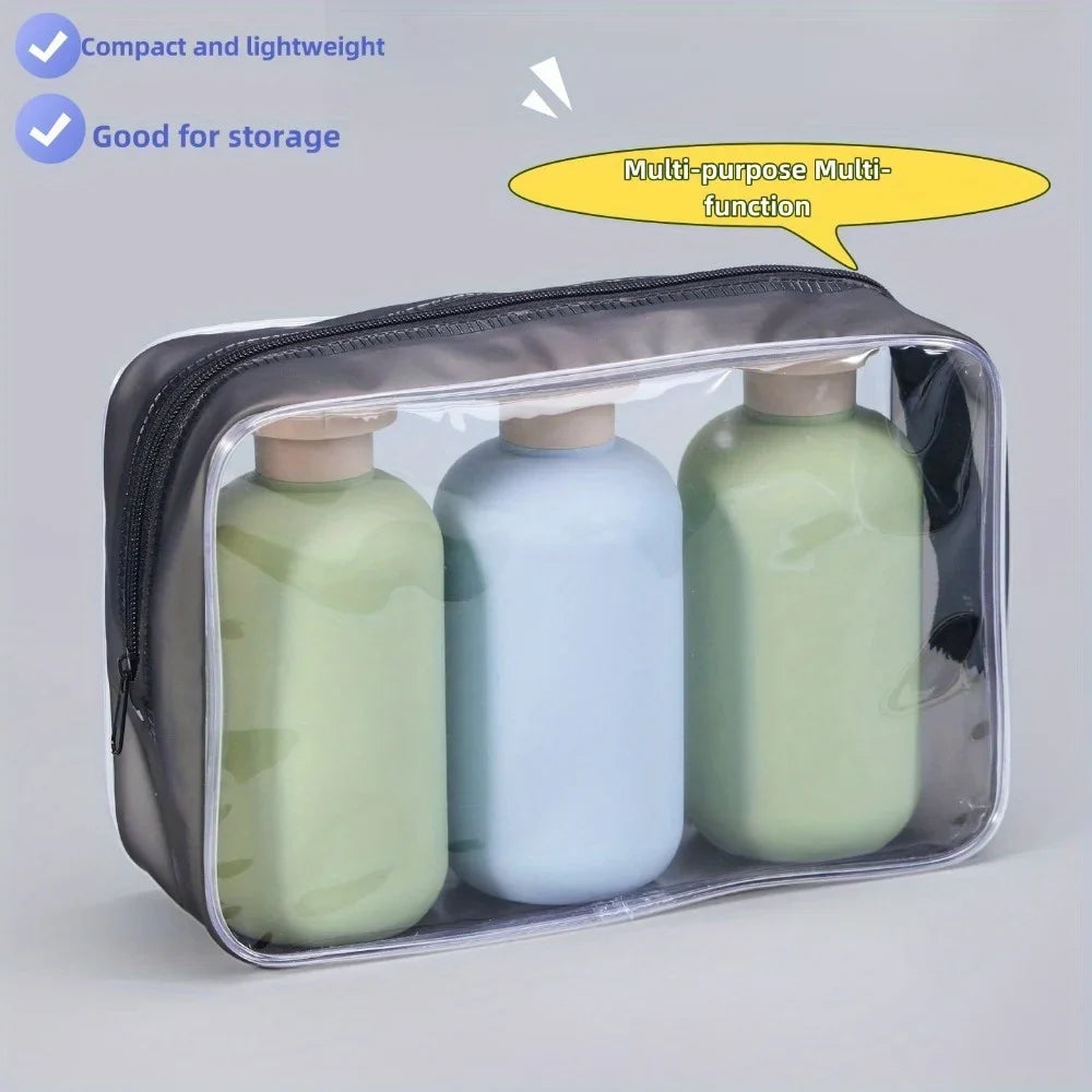 3-Pack Leak-Proof Refillable Travel Bottles | Flip Cap