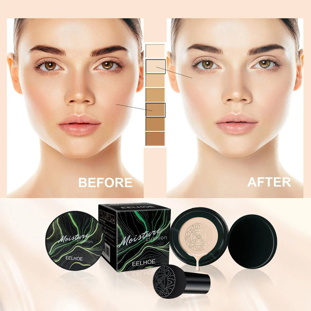EELHOE Mushroom Head Air Cushion BB Cream – Full Coverage Base