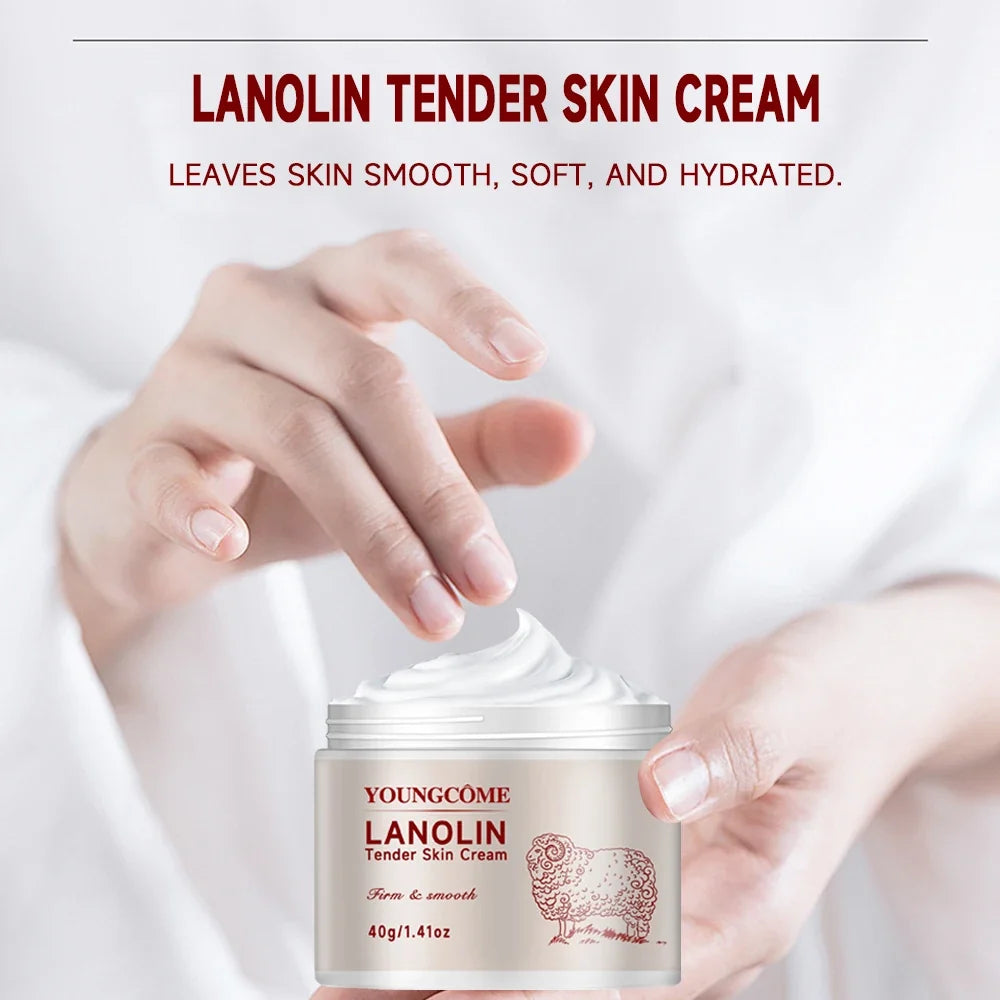 YOUNGCOME Pure Lanolin Cream – Nursing, Baby & Dry Skin Care