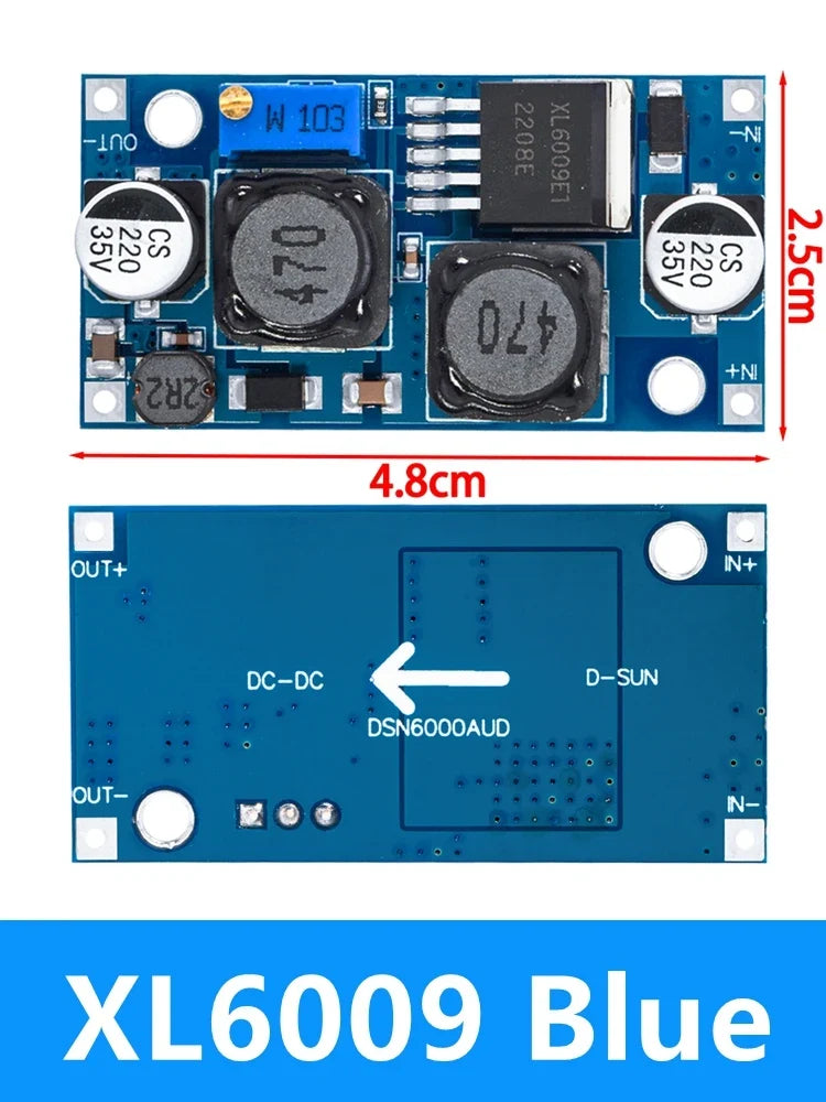 XL6019 DC-DC Buck-Boost Converter Module 20W 5-32V Adjustable