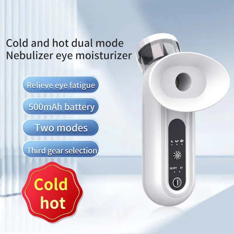 Hot & Cold Eye Steamer Massager | Nano Mist Hydrator Mask