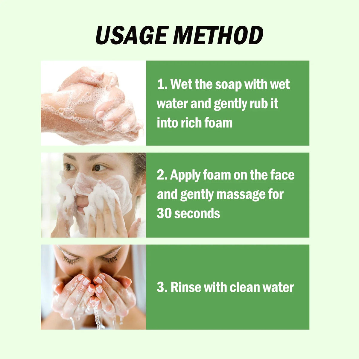 Bamboo Charcoal Face Soap – Blackhead Remover & Deep Cleanser
