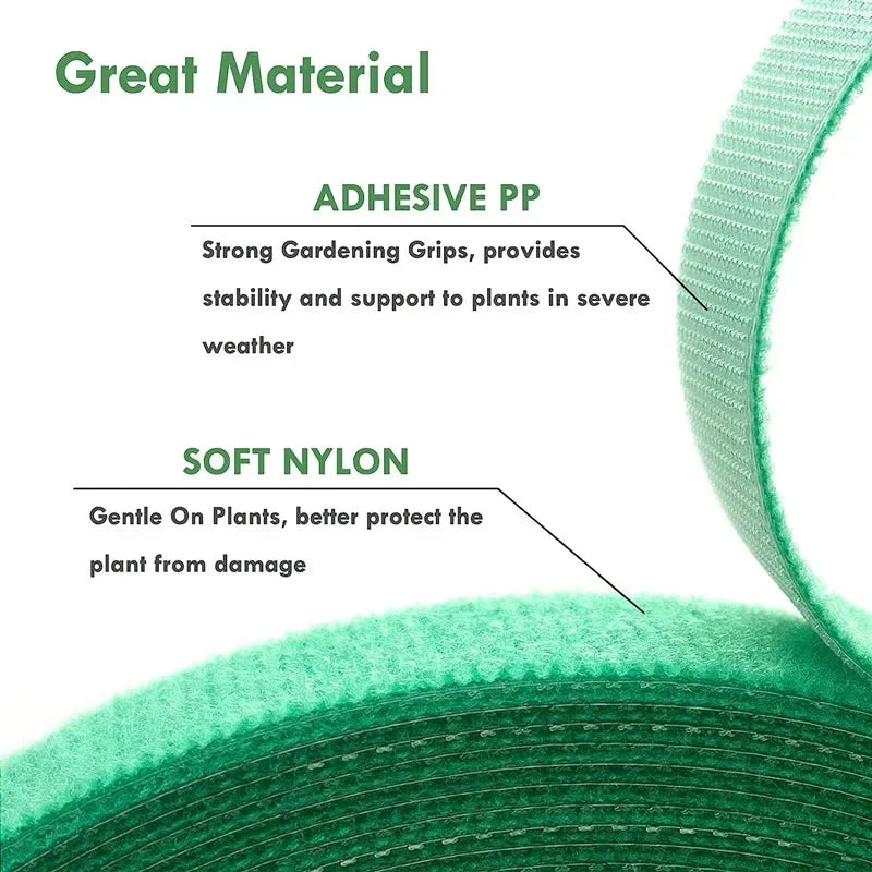 Nylon Plant Ties Garden Twine Straps 2M 5M 10M Rolls