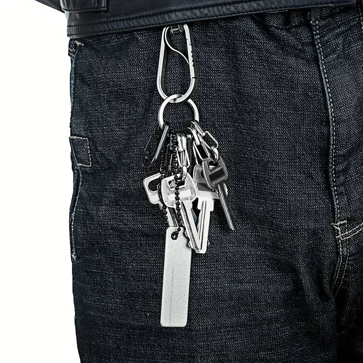 Mini Diamond Knife Sharpener Keychain | Camping Pocket Tool