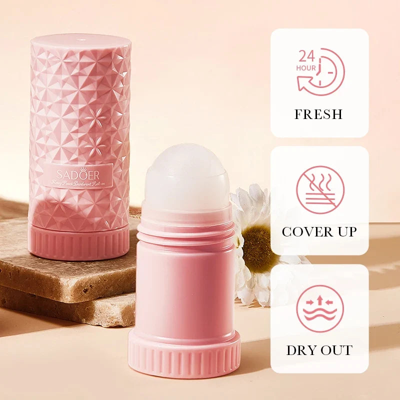 SADOER Roll-On Bead Deodorant Cream – Anti-Odor & Moisturising