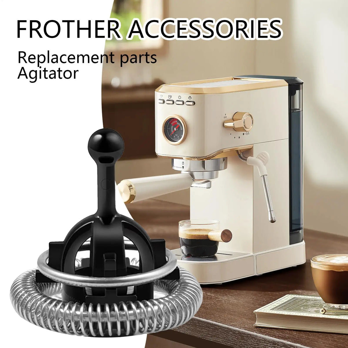 Nespresso Aeroccino 3 & 4 Milk Frother Replacement Whisk