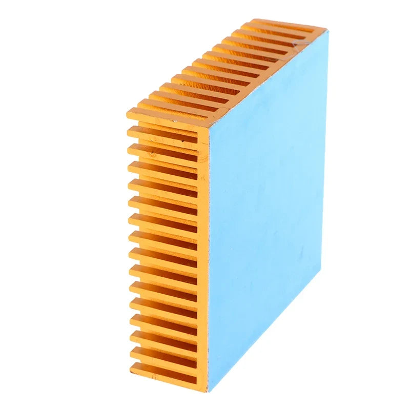 White Black Gold 50 Thermal Conductive Adhesive Aluminum Heatsink
