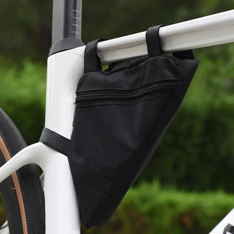 Bike Triangle Frame Bag – Bicycle Front Tube Storage Pouch