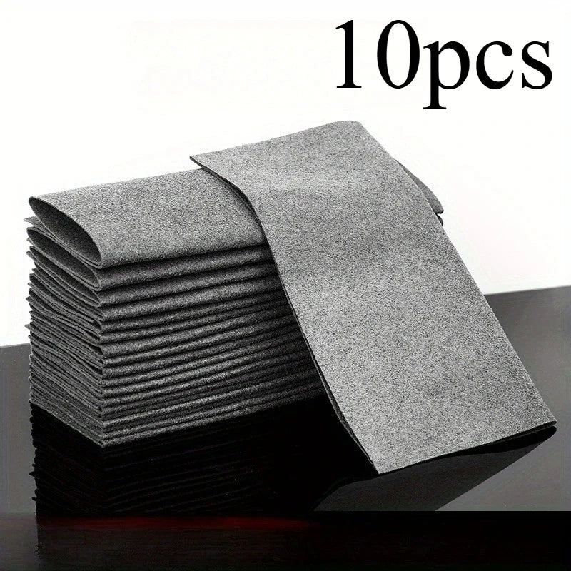 Thickened Magic Cleaning Cloth Microfiber Glass Clean Towel Reusable