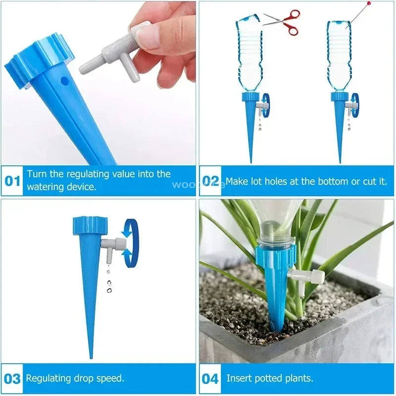 Automatic Drip Irrigation Self-Watering Kit | Garden Plants