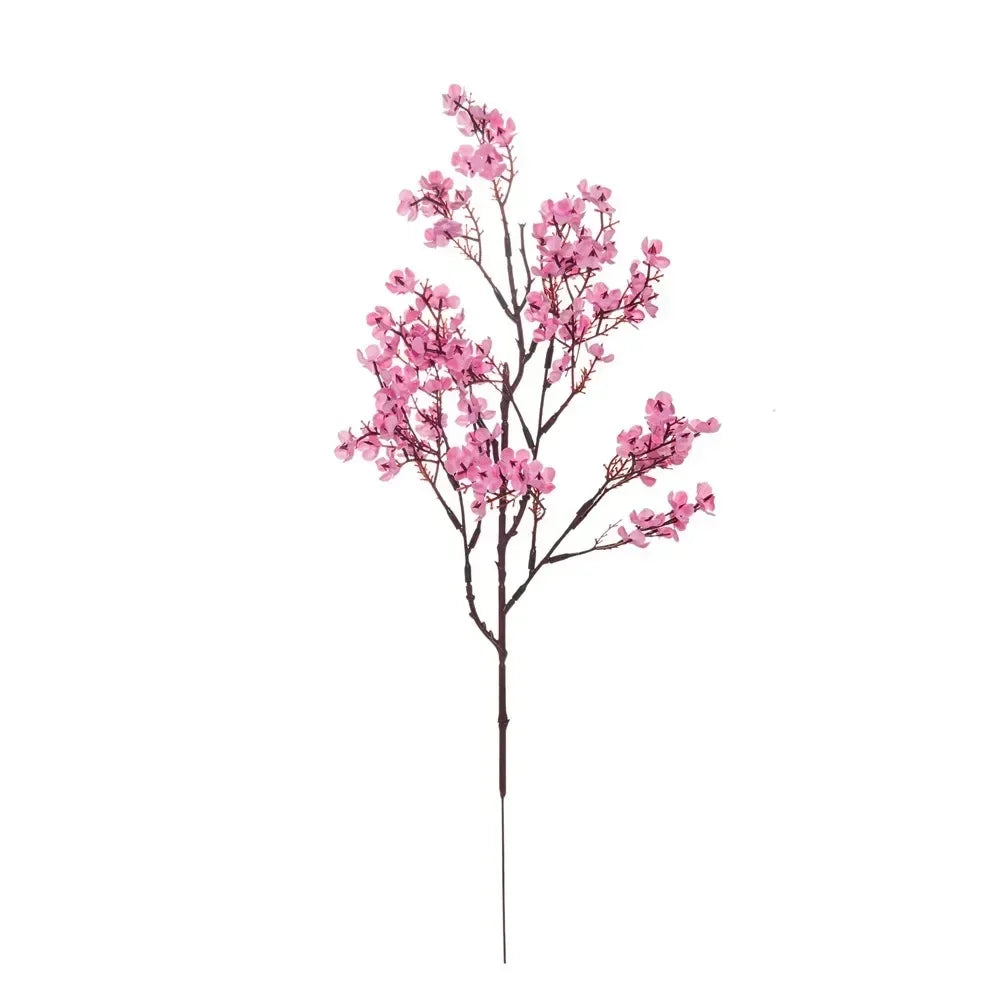 Cherry Blossoms Artificial Flowers Gypsophila Fake DIY Wedding Home