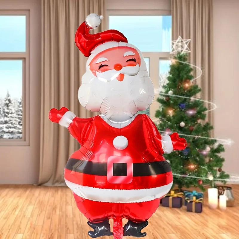 Merry Christmas Foil Balloon Navidad Home Decoration Santa Claus