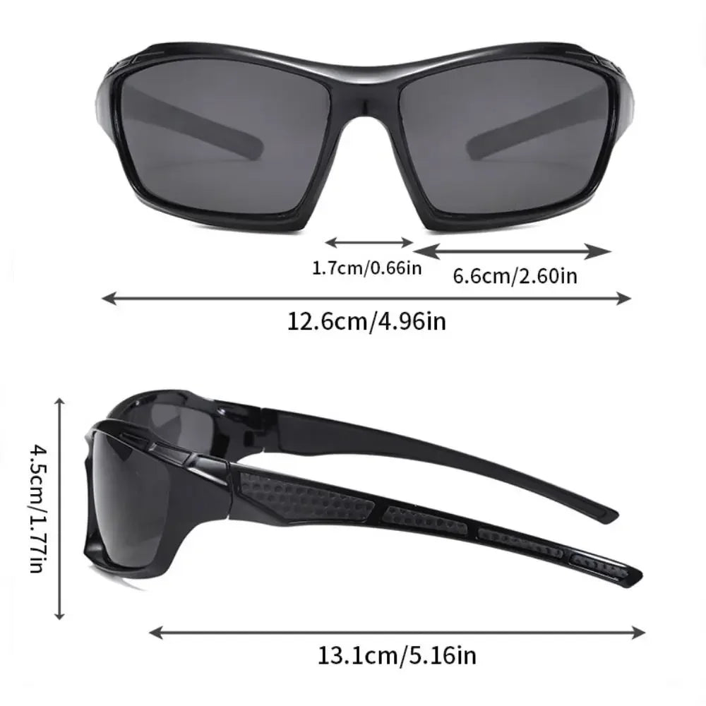 UV400 Round Sports Sunglasses – Unisex Cycling Eyewear