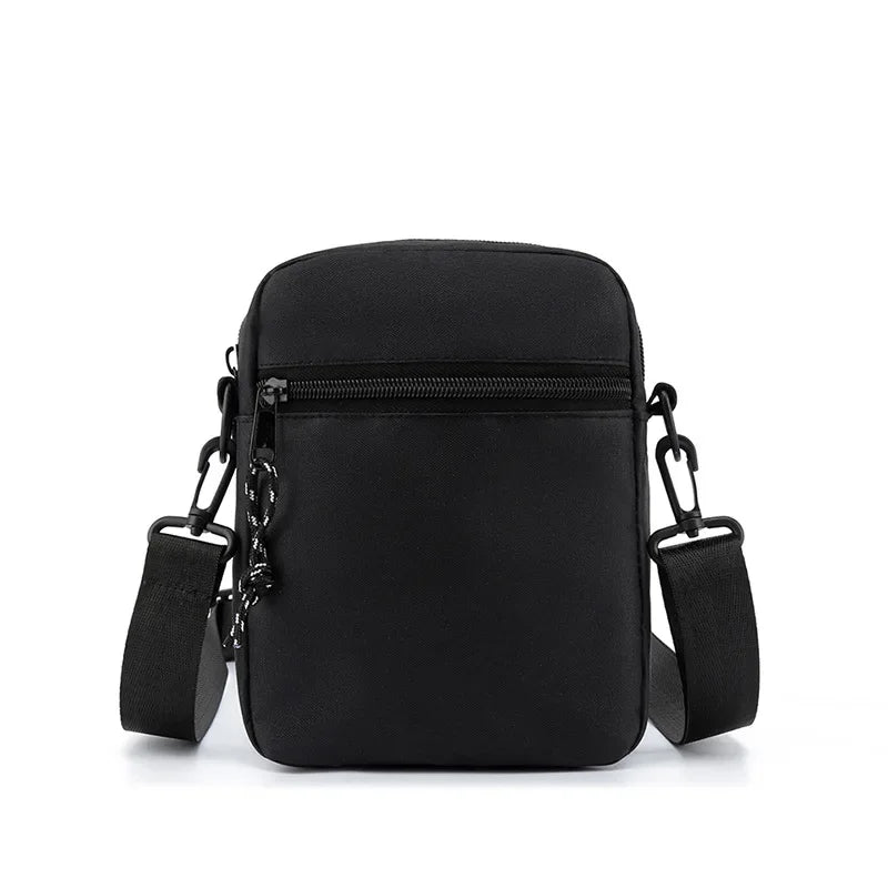 Small Oxford Cloth Crossbody Bag – Square Satchel for Women & Men