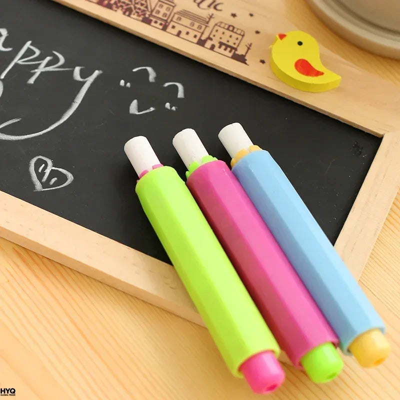 Health Non-toxic Chalk Holder Clip Colourful Holders Clean Teachers