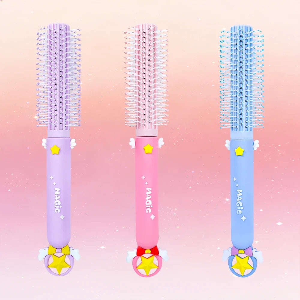 Magic Round Hair Brush – Thermal Curling & Blow Dry Tool