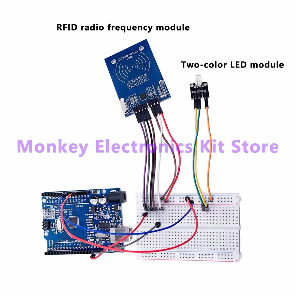 RFID IoT Learning Kit – R3 Development Board & Stepper Motor