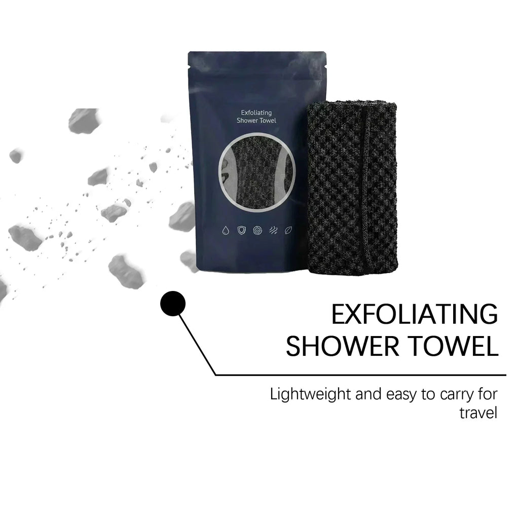Exfoliating Body Scrub Towel – Nylon Deep Cleanse Bath Cloth