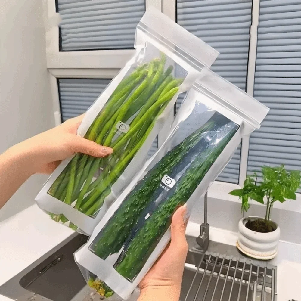 BPA-Free Sealed Leak-Proof Fridge Food Storage Bags – 50pcs
